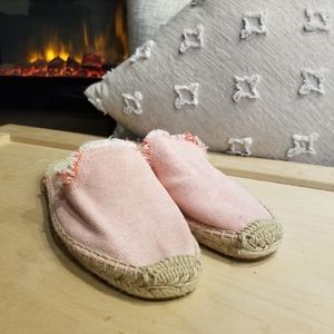 Soludos - Espadrilles - Mules - Orange & White - SZ 7